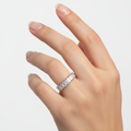 Radiant Cascade Band Ring